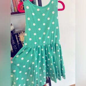 Girls Carter’s polka dot sleeveless dress size 6